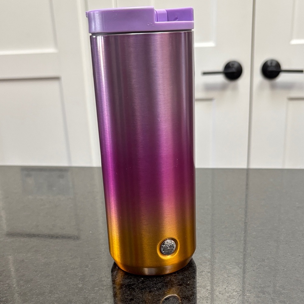 Starbucks Gradient Purple and Gold 12oz Tumbler